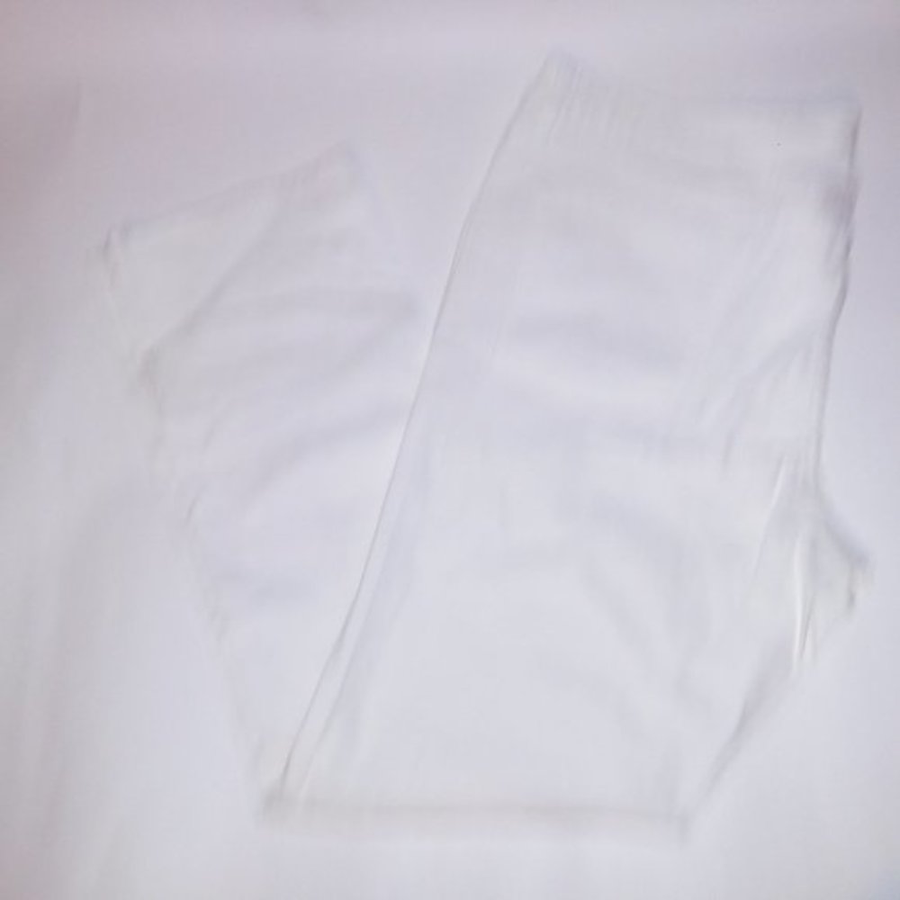 Merona Jeans Womens Size 18 White Modern Straight Mid Rise Slim Hip & Thigh - Picture 2 of 13